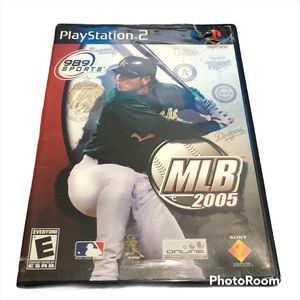 PlayStation 2 2005 MLB Major League Baseball GAME with box and Manual